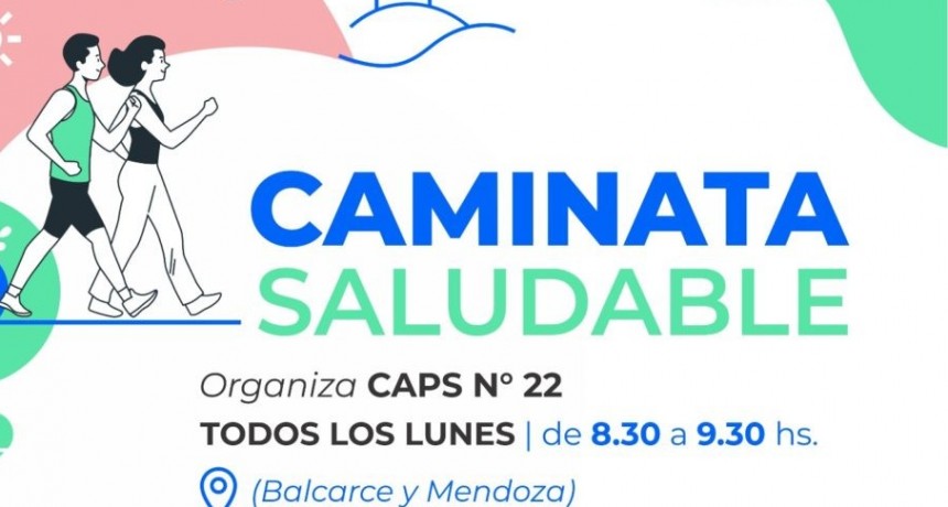 Atención Primaria de la Salud: caminatas saludables en el CAPS N° 22 de Villa Mailin