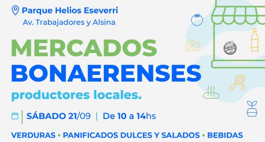 Nueva edición de Mercado Bonaerense con productores locales