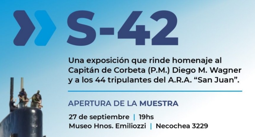 Inaugura la muestra “S-42” en el Museo Municipal “Hermanos Emiliozzi”