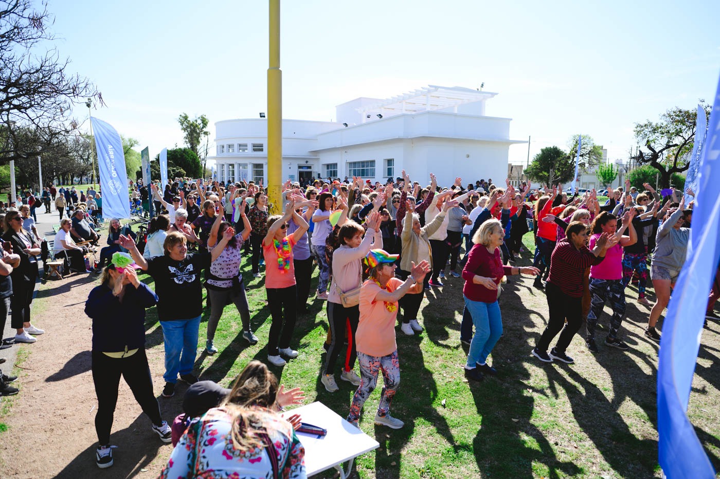 Una multitud celebró el Día del Jubilado y la Jubilada en la Casa del Bicentenario