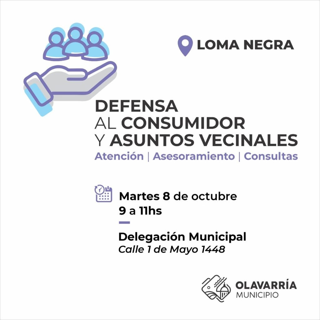 Defensa al Consumidor atenderá en Loma Negra