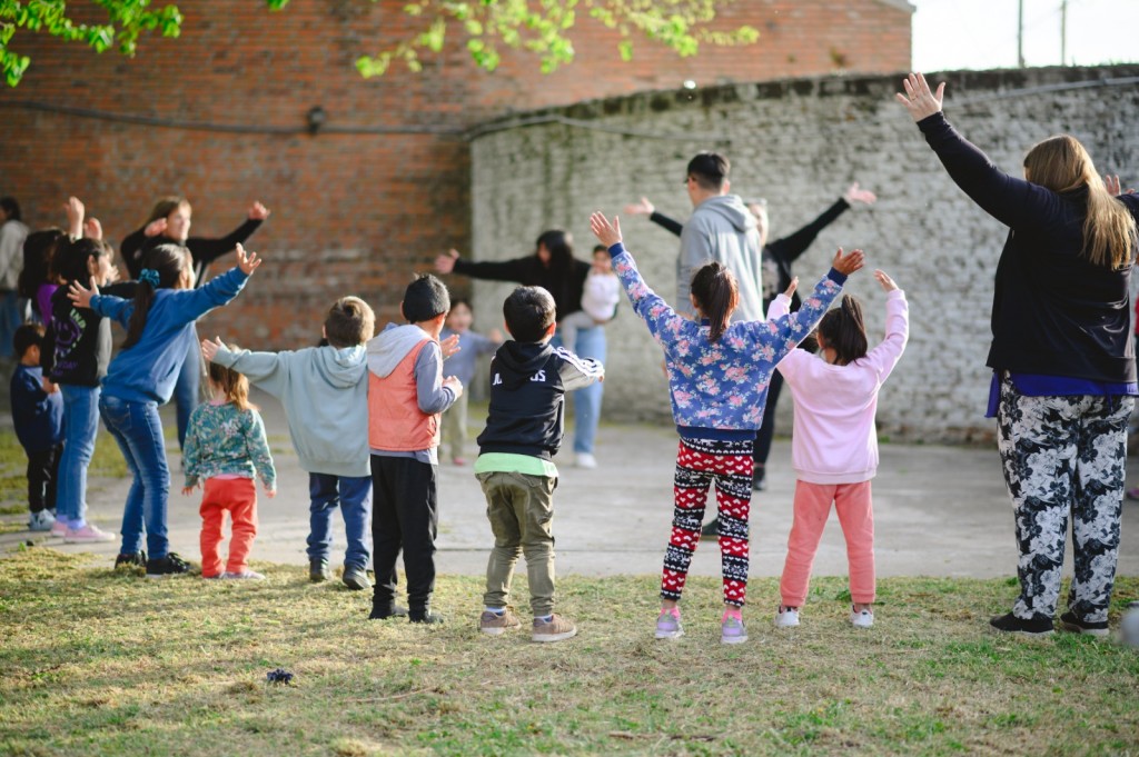 Jornada recreativa de hogares convivenciales por los derechos de niñeces y adolescencias