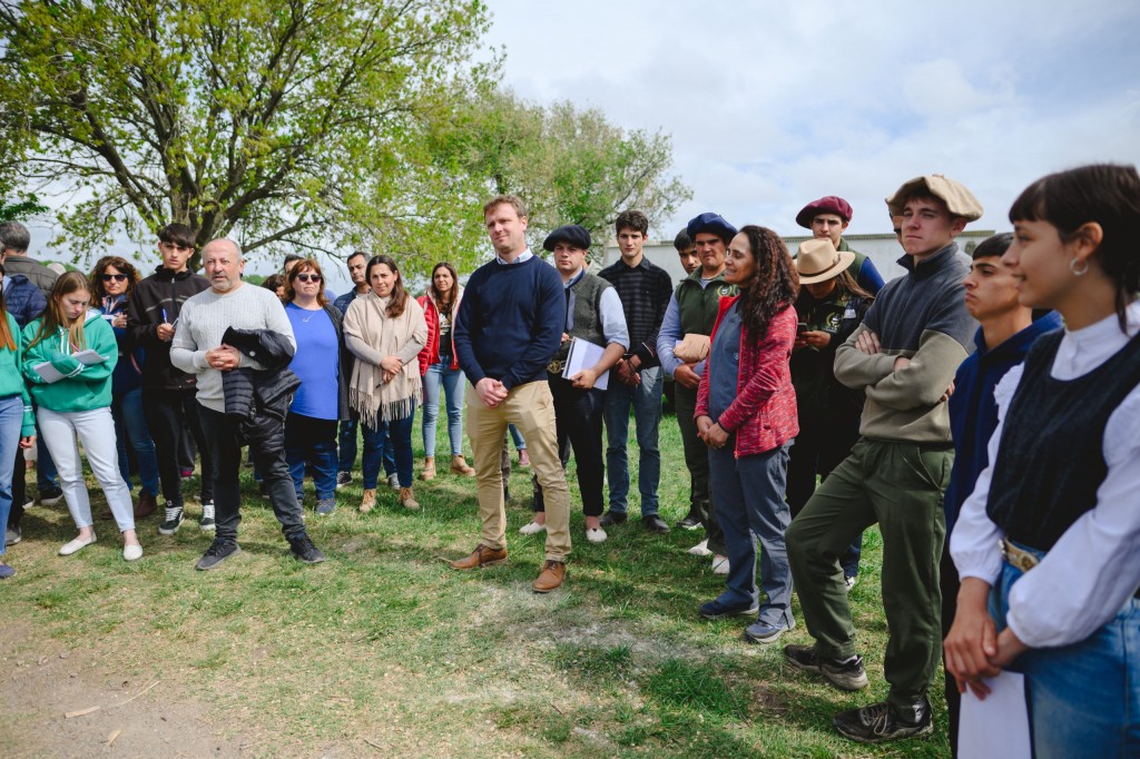 Wesner participó de una jornada regional con estudiantes de 7º año de Escuelas Agrarias