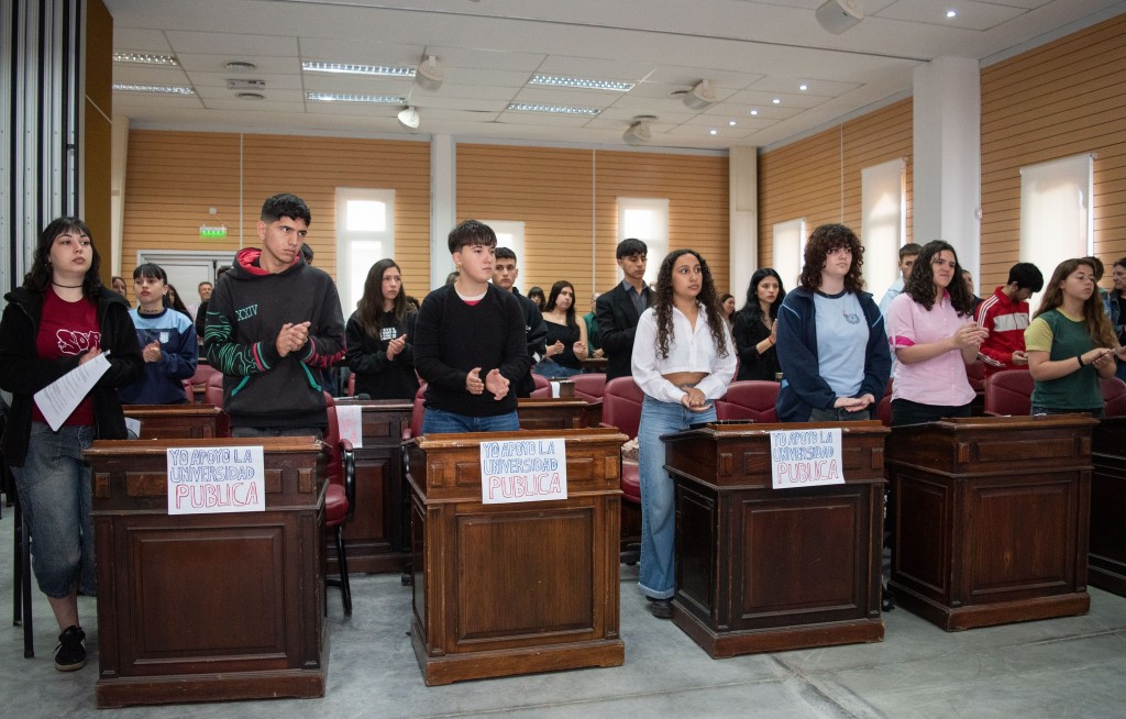 Se realizó la segunda sesión del Concejo Deliberante Estudiantil