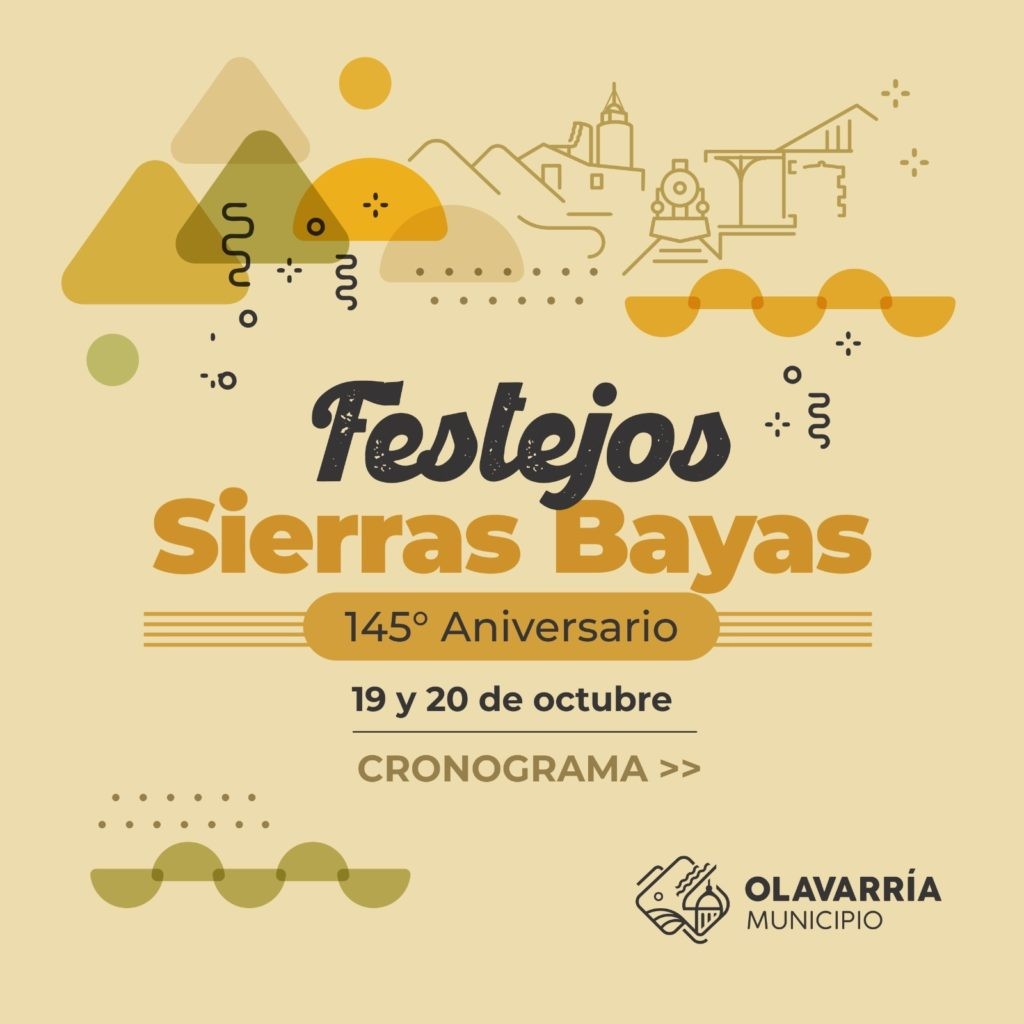 Sierras Bayas festeja su 145º aniversario