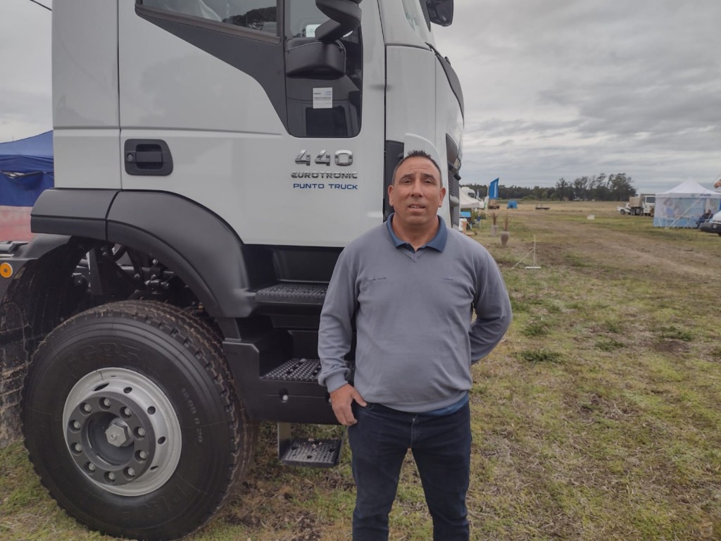 Punto Track apuesta al agro con camiones Iveco en la Fiesta del Chacarero