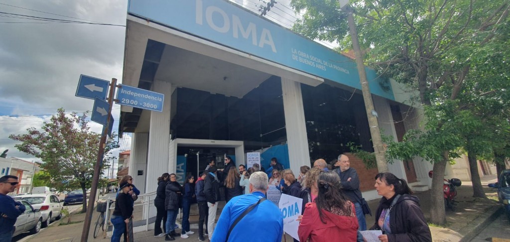 Autoconvocados de IOMA: “No queremos intermediarios”