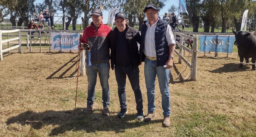 Expo Ganadera: Cabaña Lomas Pampas logró el lote Gran Campeón PC y el Gran Campeón Individual