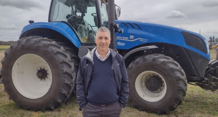 Campo Activo SA con maquinaria en la Fiesta del Chacarero