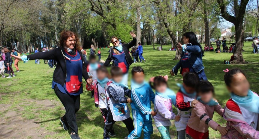 Jardines de infantes comienzan el Encuentro Distrital de Educación Física