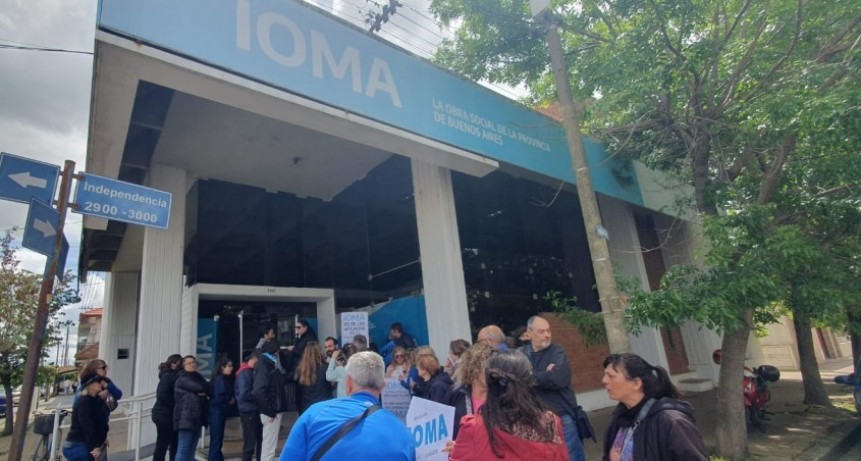 Autoconvocados de IOMA: “No queremos intermediarios”