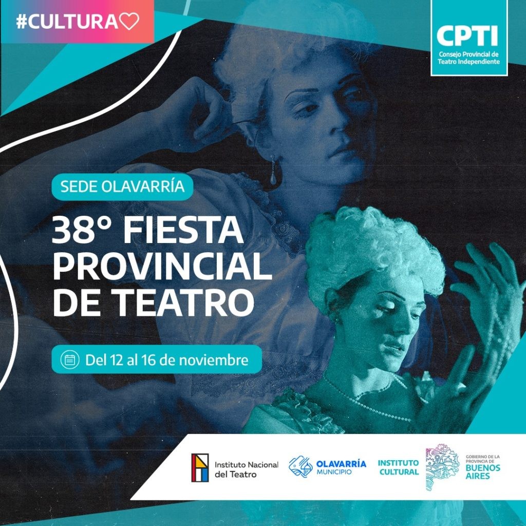 Llega la 38° Fiesta Provincial de Teatro a Olavarría