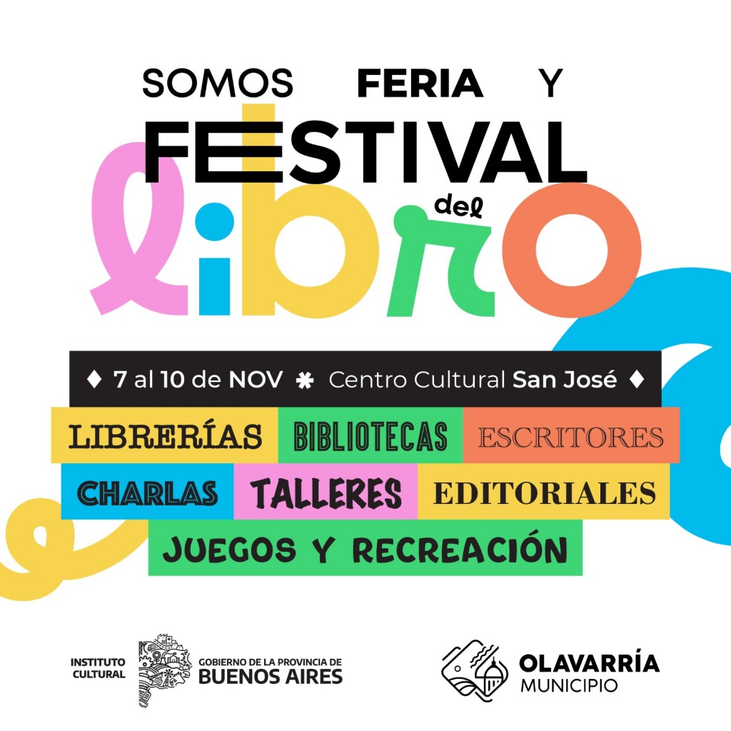 Este jueves comienza la Feria y Festival del Libro