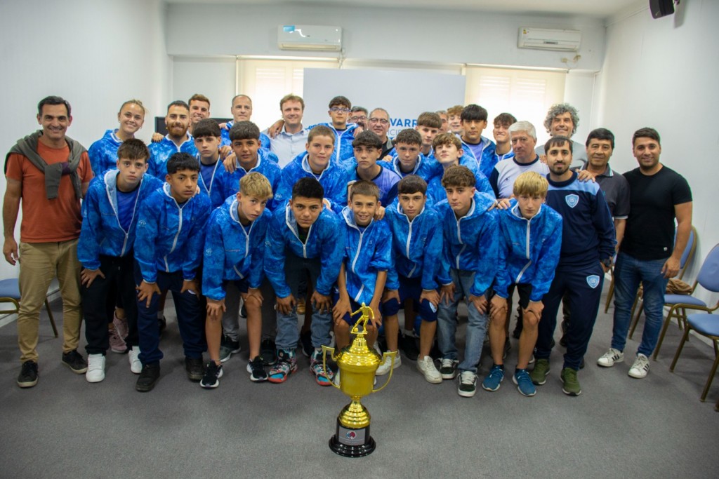 El intendente Wesner recibió a la selección Sub13, campeona de la Federación Bonaerense Pampeana