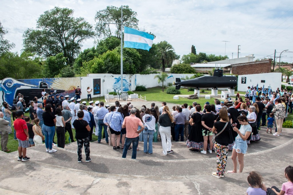 Se desarrolló en Hinojo el acto por el séptimo aniversario del hundimiento del ARA San Juan