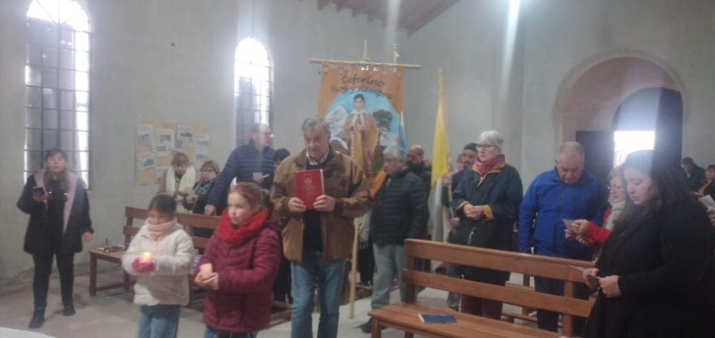 Bendicen la Capilla Ceferino Namuncurá en el barrio Villa Mailín