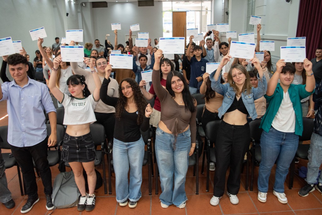 El Concejo Deliberante Estudiantil tuvo su acto de cierre