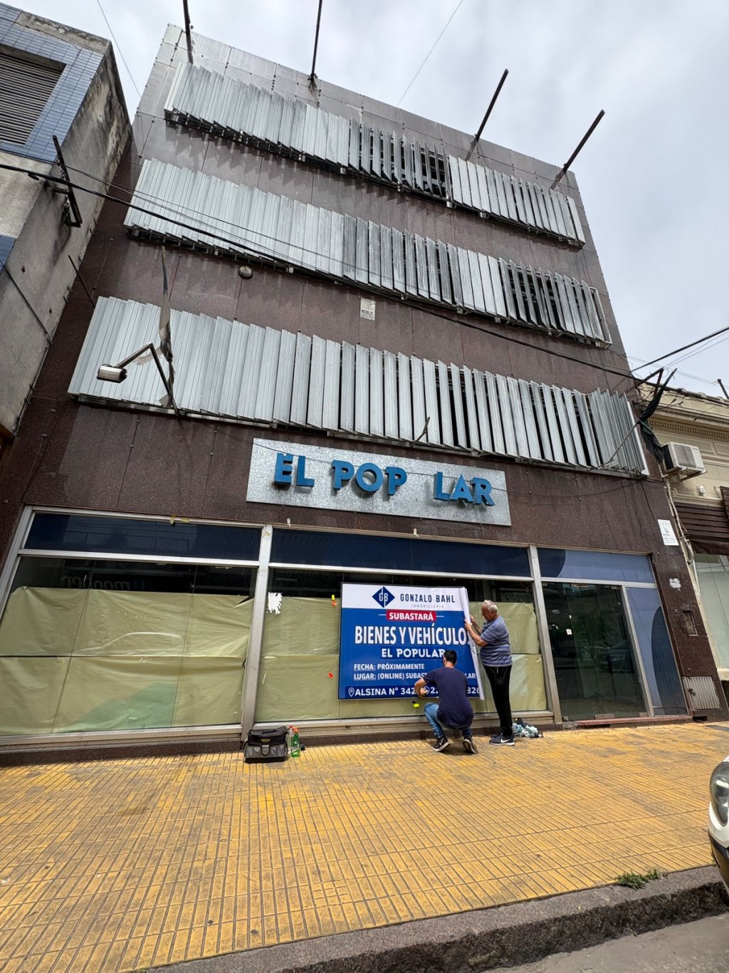 Se rematarán los bienes muebles de El Popular