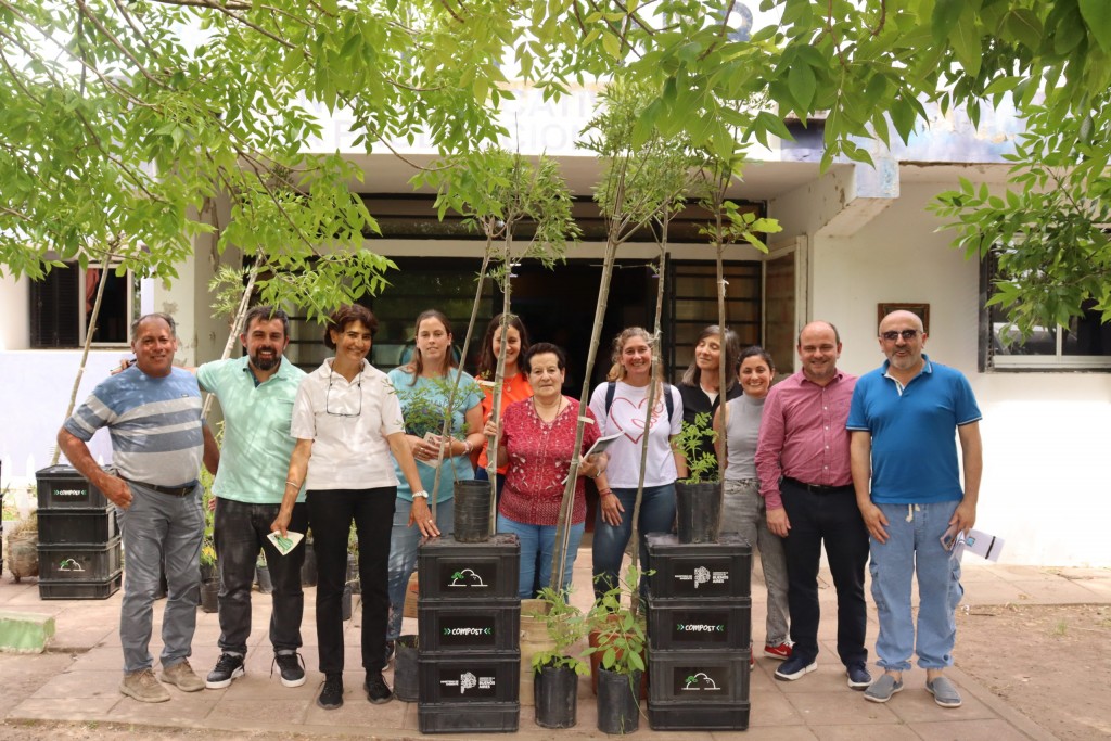 En la localidad de Espigas se realizó la jornada ambiental de “Nativas Bonaerenses”