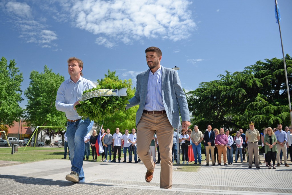 Lunes de asueto, acto y fiesta por el aniversario de Olavarría