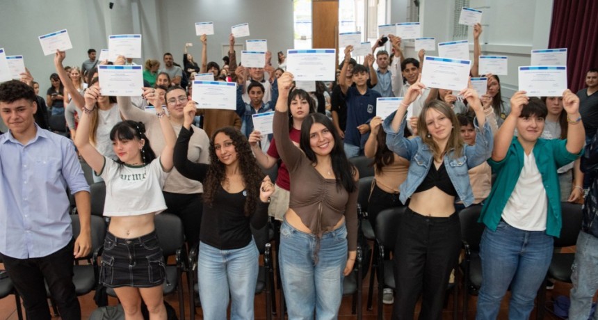 El Concejo Deliberante Estudiantil tuvo su acto de cierre