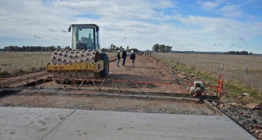 Finalizó la obra de repavimentación de Av. Avellaneda