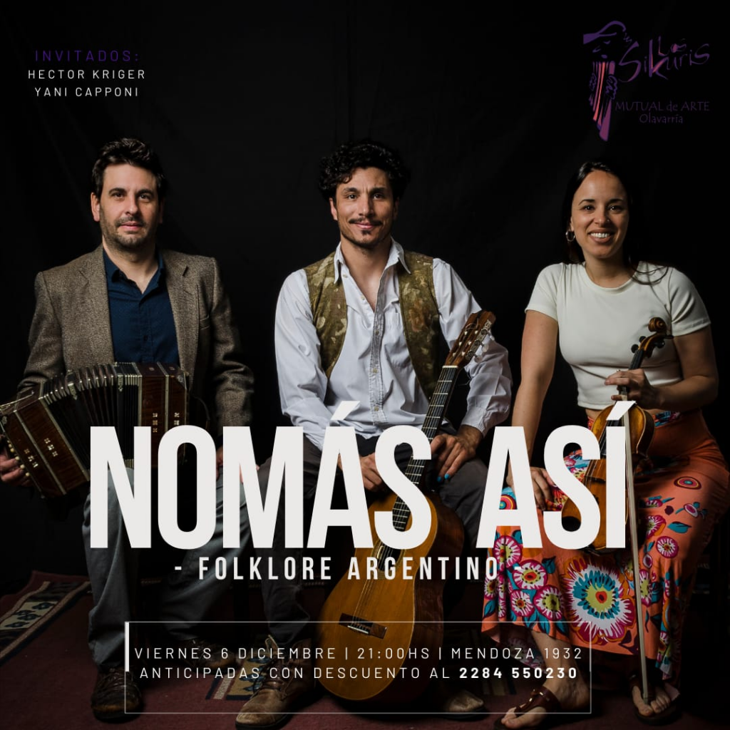 'Nomás así' se presenta en la Mutual Sikuris