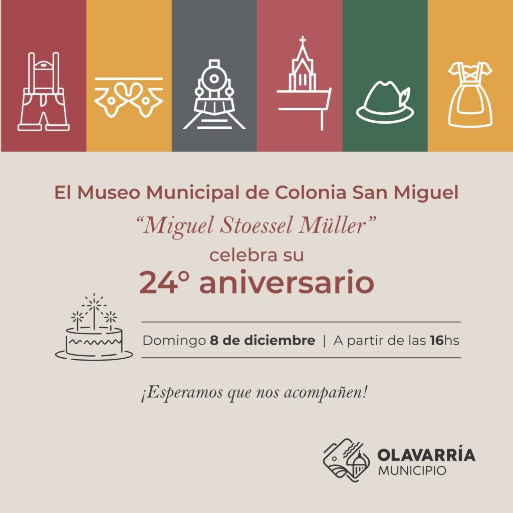 El Museo Municipal de Colonia San Miguel celebra un nuevo aniversario