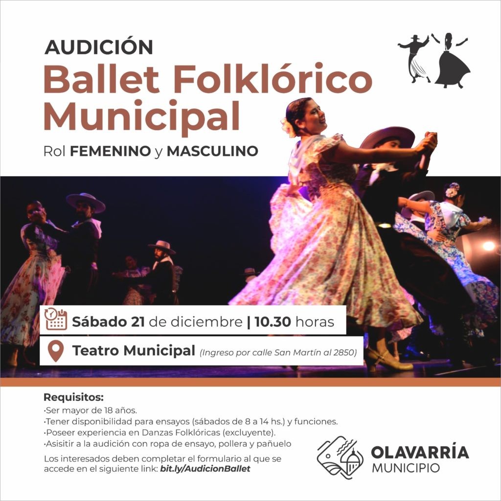 Audición del Ballet Folklórico Municipal