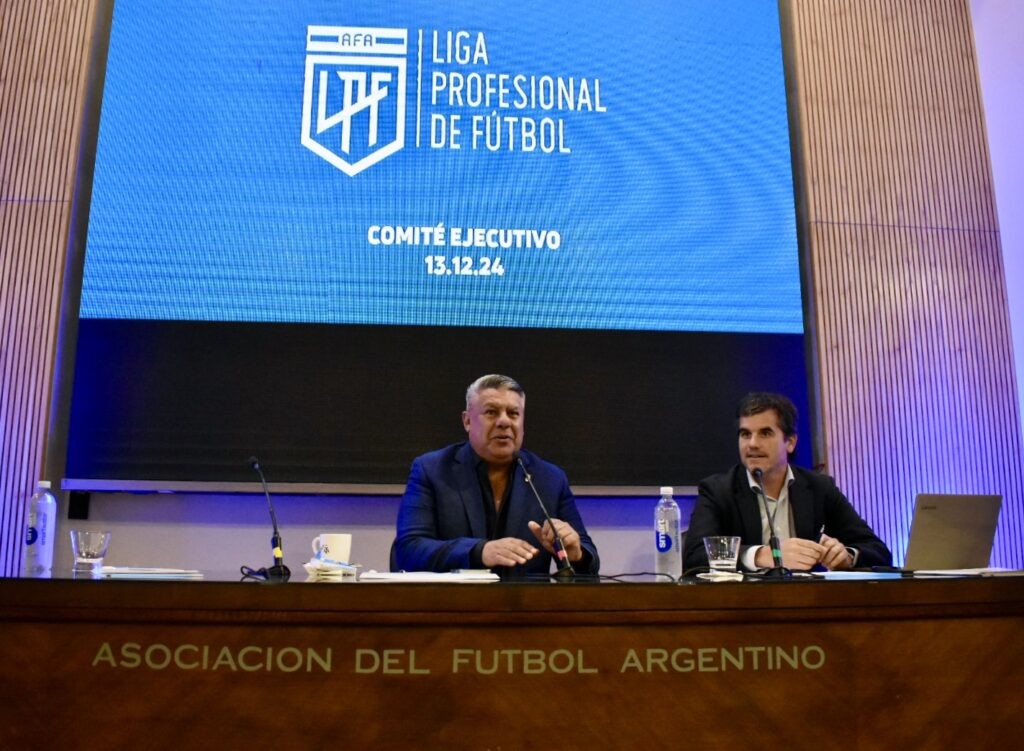 La AFA definió los formatos de torneos de fútbol argentino para 2025