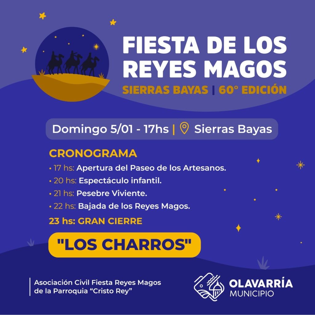 Anuncian Fiesta de los Reyes Magos 2025, edición 60°