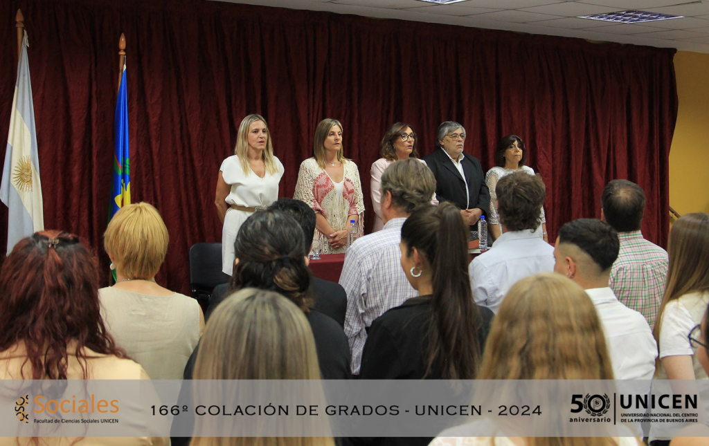 Graduados y graduadas de la sede de UNICEN en Olavarría recibieron sus títulos