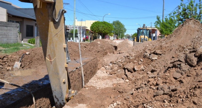 Culminaron obras de ampliación de red cloacal en distintos puntos de la ciudad