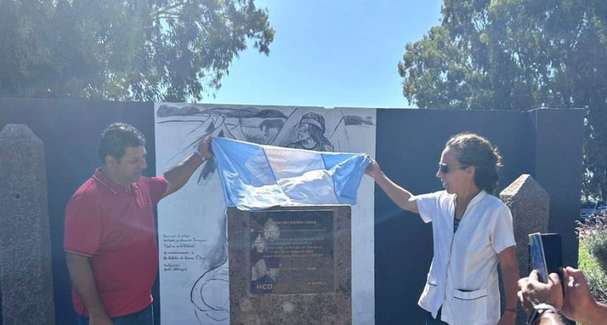 Se realizó la caminata patrimonial por Sierra Chica