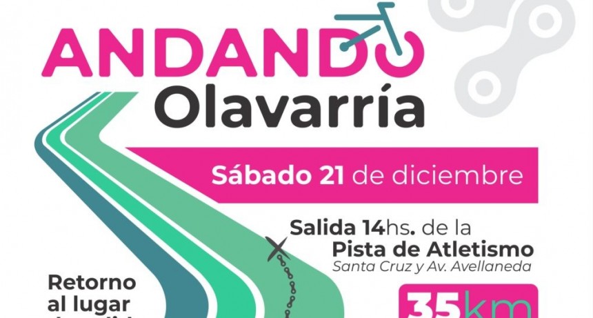 Este sábado se viene la primera edición de “Andando Olavarría”