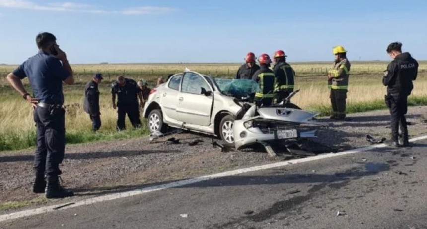 Una funcionaria bonaerense y su nieto murieron en un choque sobre ruta 3