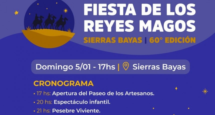 Anuncian Fiesta de los Reyes Magos 2025, edición 60°