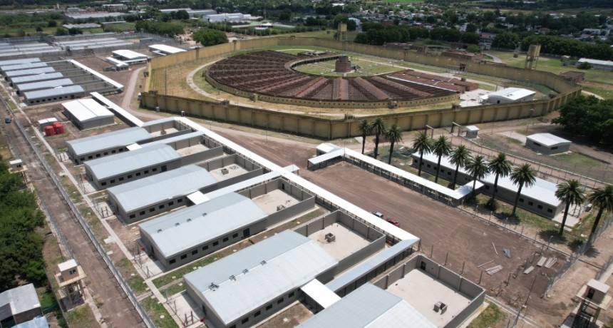 Culminó una obra que asegura más de 7000 plazas en cárceles