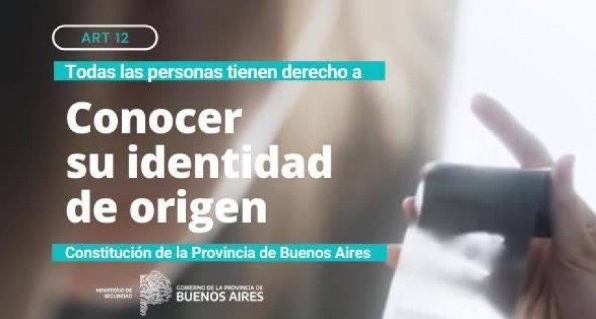 Provincia alerta y colabora en esclarecer apropiaciones de bebés, por fuera de la represión ilegal