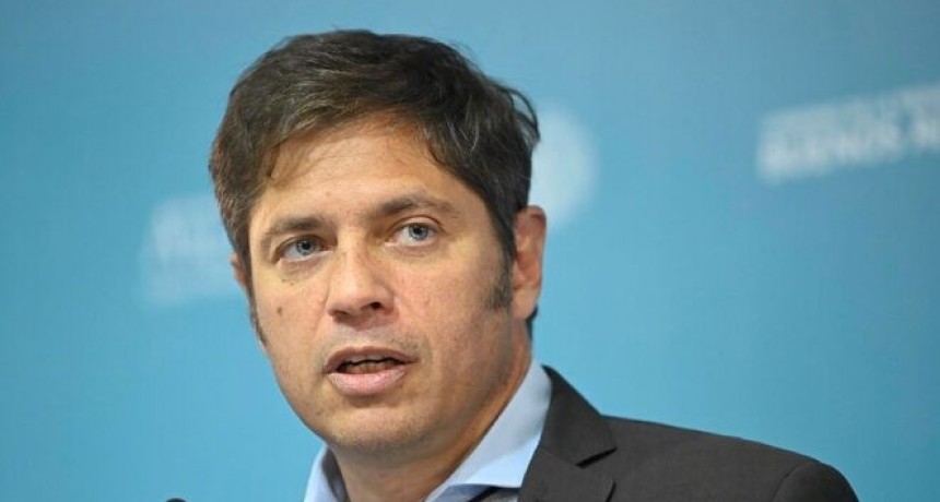 Kicillof: “No voy a permitir que quiebren la provincia”