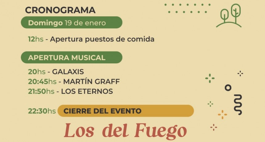 'Los del Fuego' cierran el aniversario de Hinojo