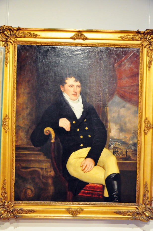 El retrato de Manuel Belgrano, patrimonio de Olavarría, se expone en la  Casa de Gobierno de Jujuy